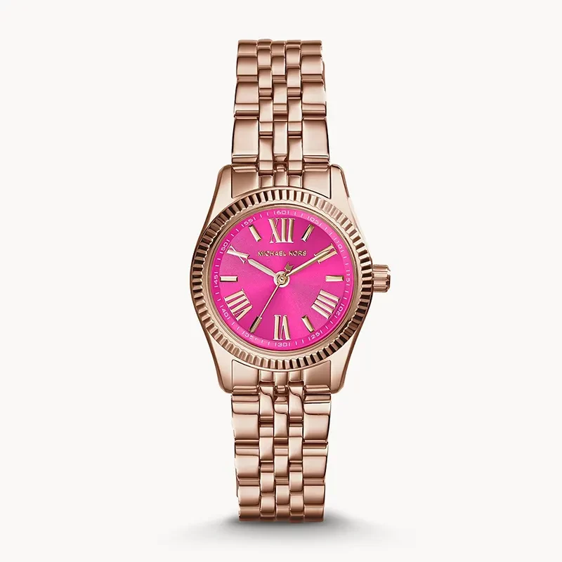 Michael Kors Lexington Pink Dial Ladies Watch | MK3285